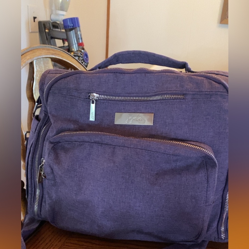 JujuBe BFF diaper bag! EUC! Purple Grape!